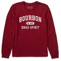 Women's Bourbon Xmas Spirit Arch Long Sleeve Crusher Tee product image 1