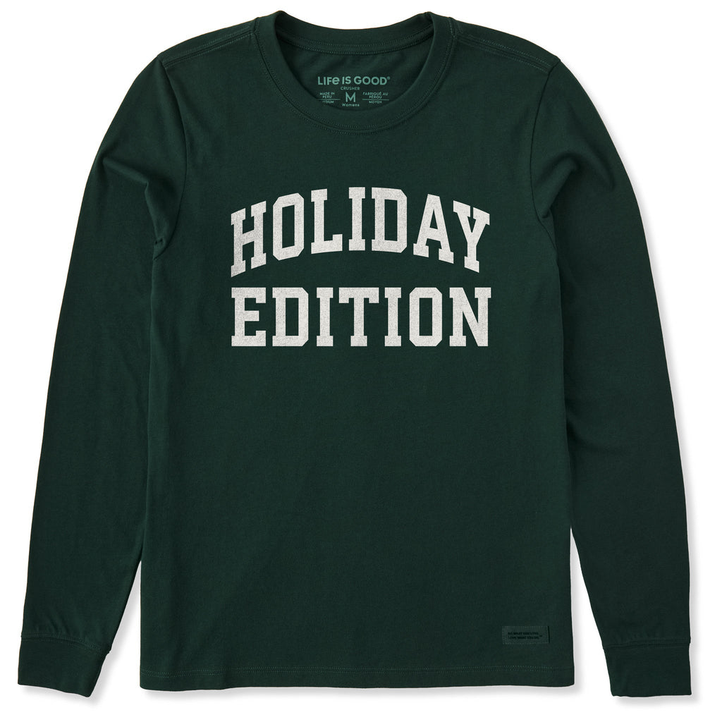 Women's Holiday Edition Arch Long Sleeve Crusher Tee product image 1