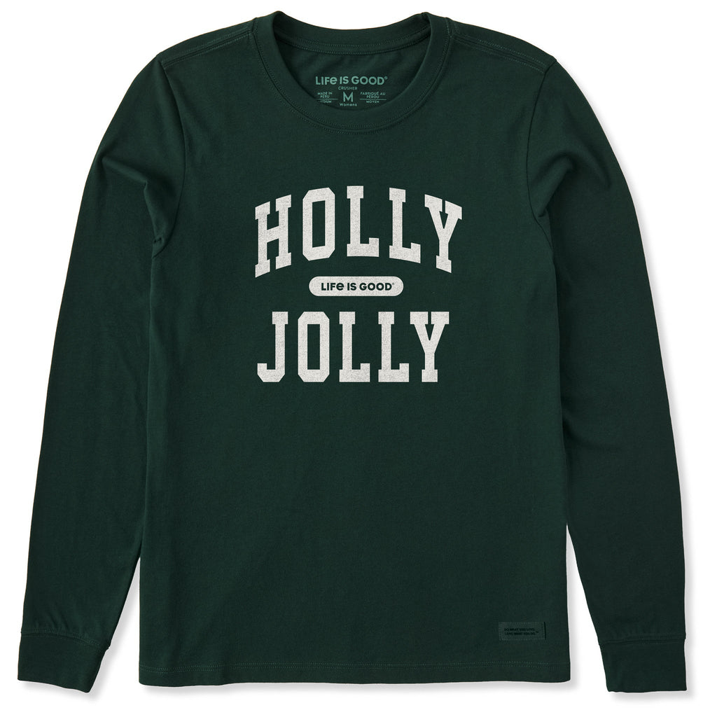 Women's Holly Jolly Arch Long Sleeve Crusher Tee product image 1