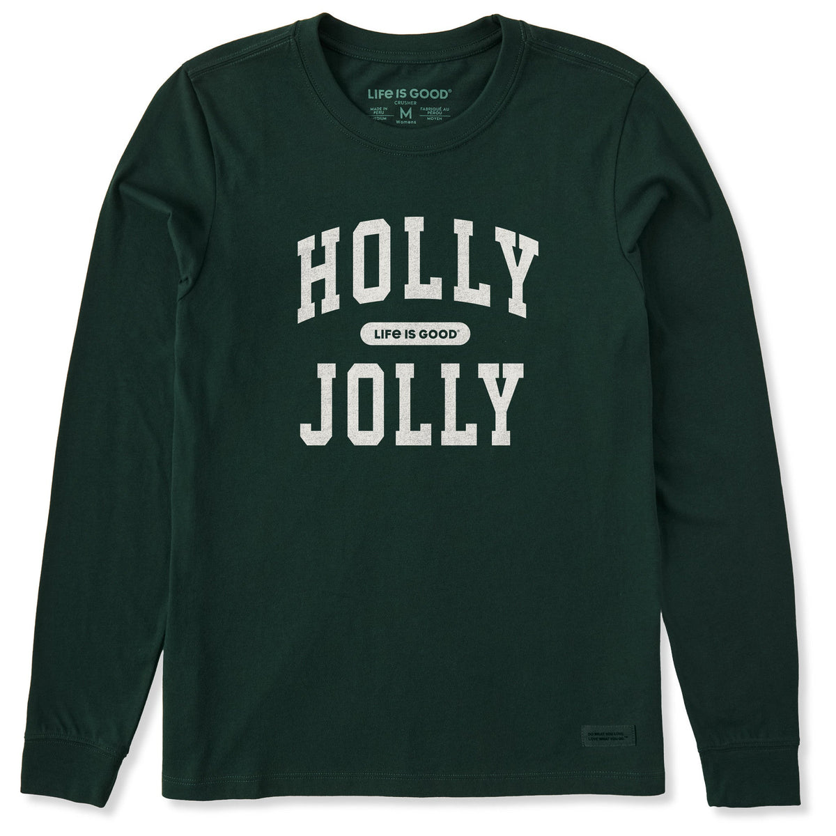 Women's Holly Jolly Arch Long Sleeve Crusher Tee product image 1