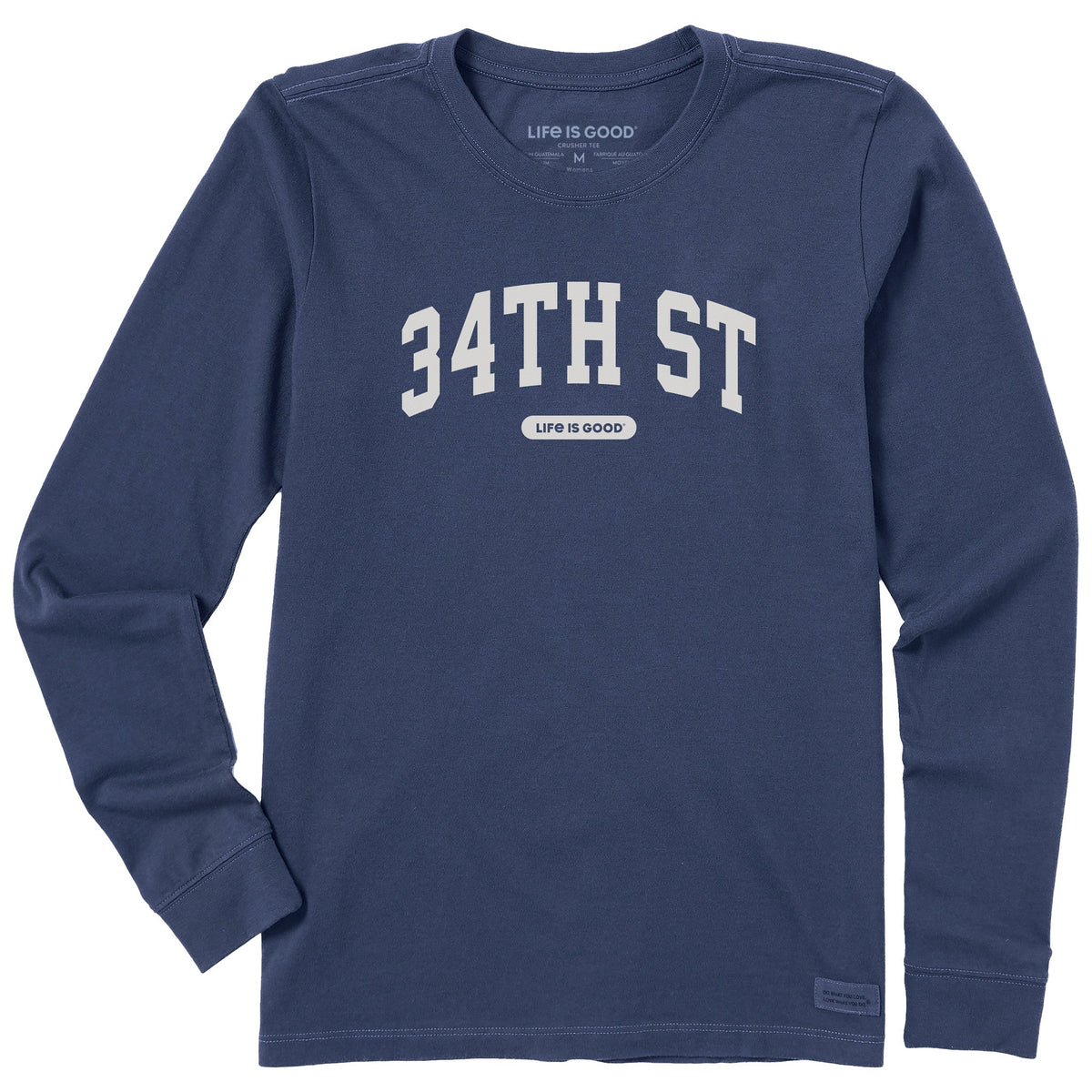 Women's 34th Street Arch Long Sleeve Crusher Tee product image 1