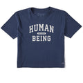 Women's A Human Being Arch Short Sleeve Crusher Boxy Tee product image 1