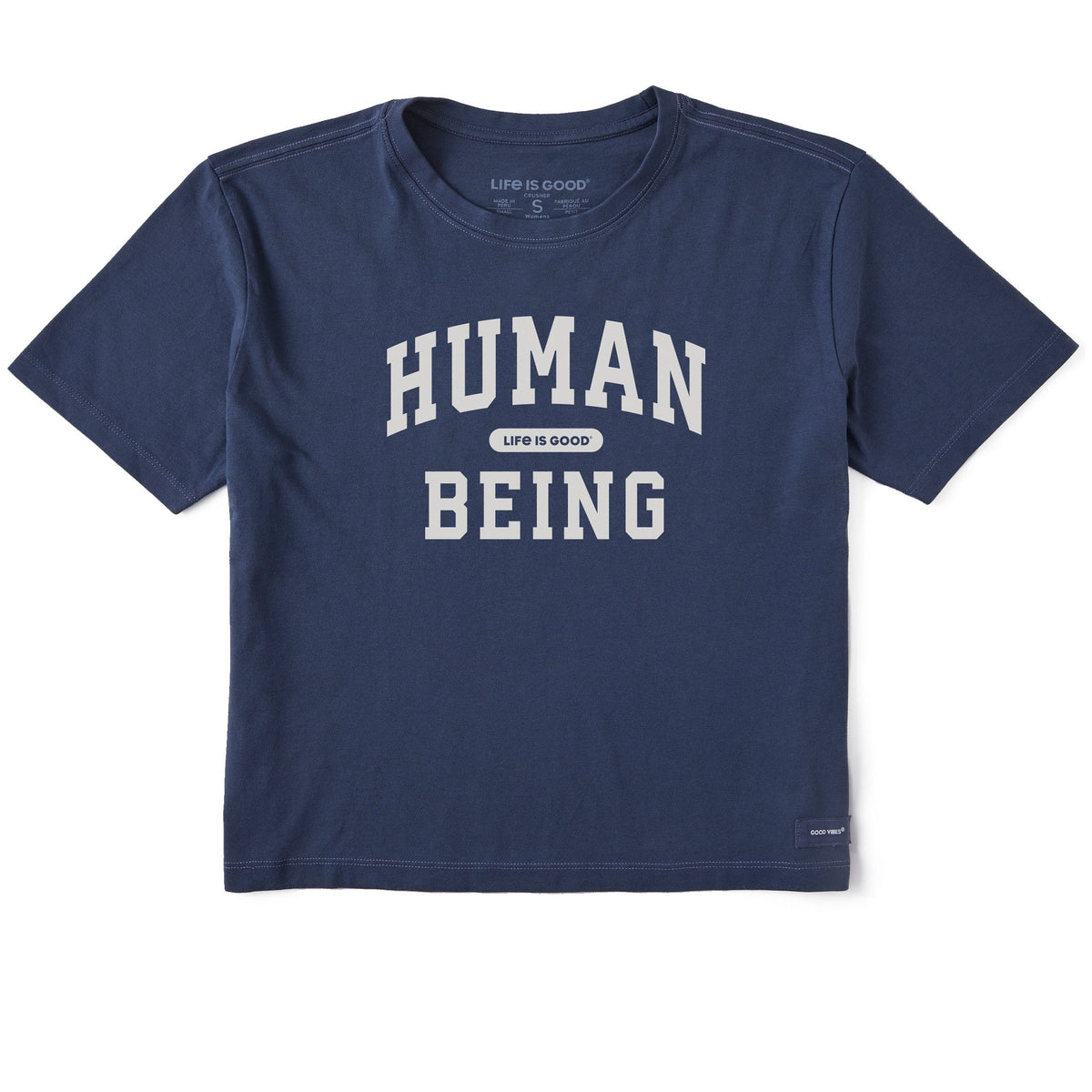 Women's A Human Being Arch Short Sleeve Crusher Boxy Tee product image 1