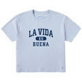 Women's La Vida Es Buena Arch Short Sleeve Crusher Boxy Tee product image 1