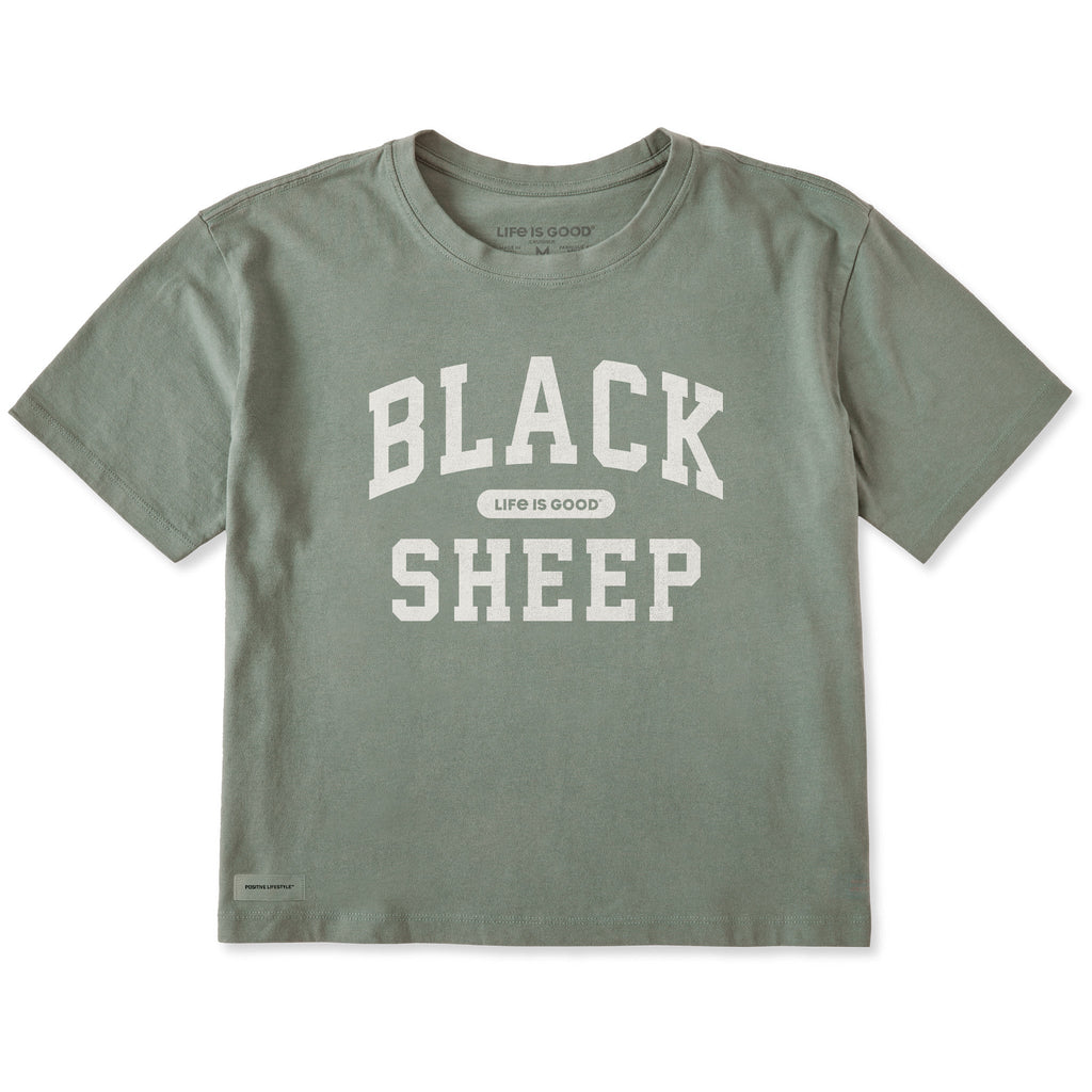 Women's Black Sheep Arch Short Sleeve Crusher Boxy Tee product image 1