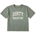 Women's Dirty Martini Arch Short Sleeve Crusher Boxy Tee product image 1