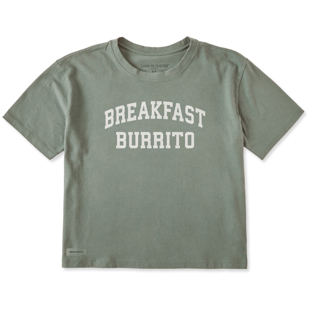 Women's Breakfast Burrito Arch Short Sleeve Crusher Boxy Tee product image 1