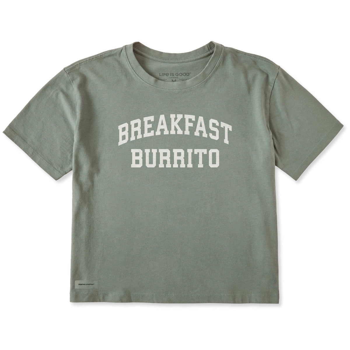 Women's Breakfast Burrito Arch Short Sleeve Crusher Boxy Tee product image 1