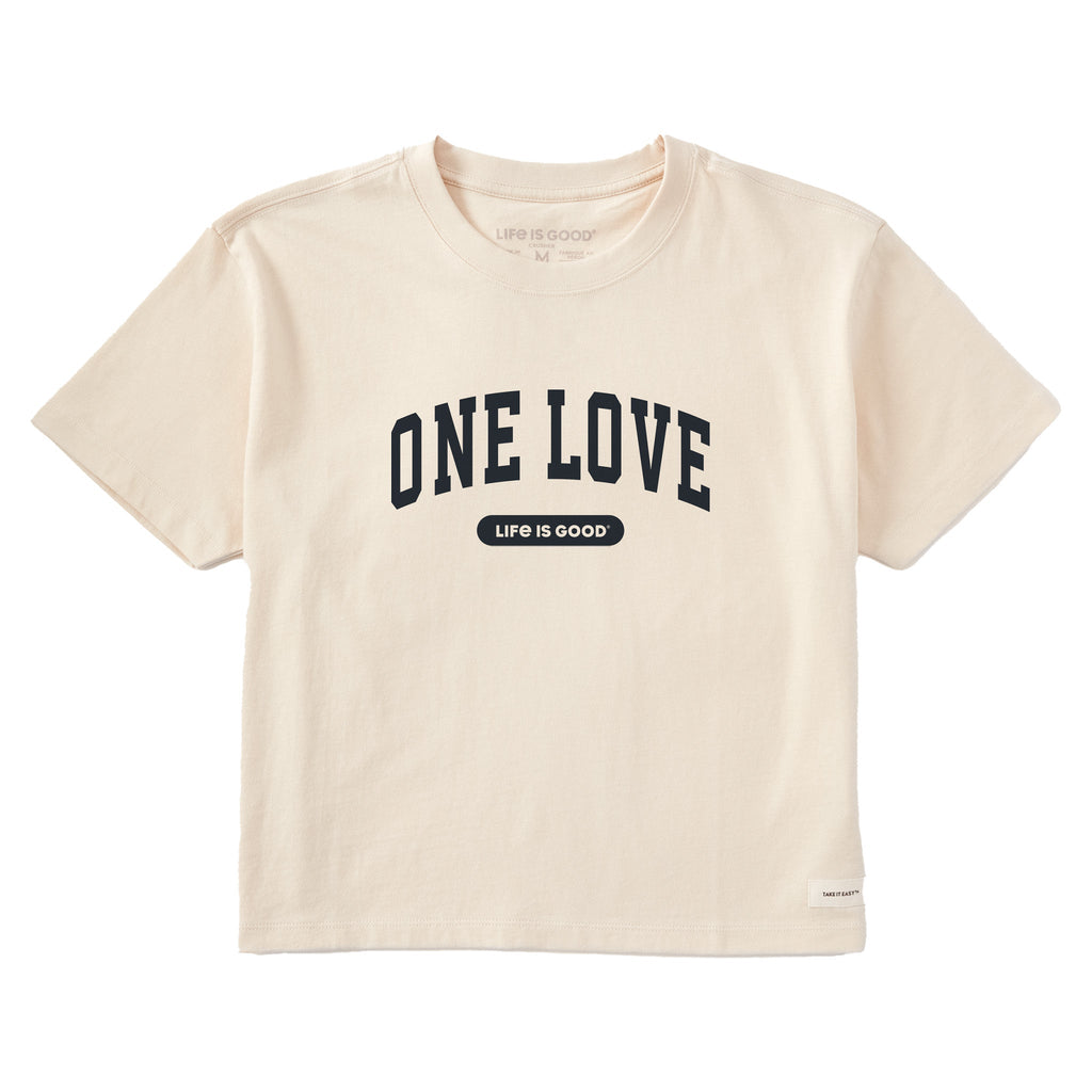 Women's One Love Arch Short Sleeve Crusher Boxy Tee product image 1