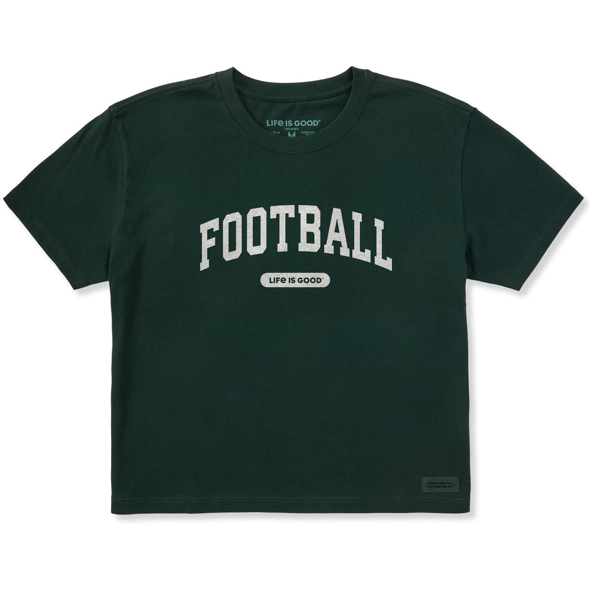 Women's Football Arch Short Sleeve Crusher Boxy Tee product image 1