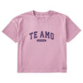 Women's Te Amo Arch Short Sleeve Crusher Boxy Tee product image 1