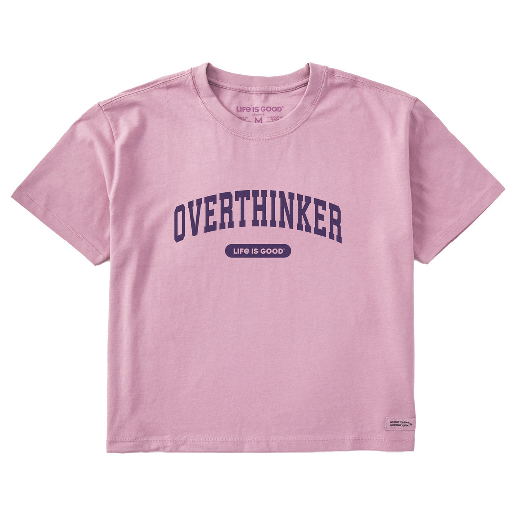 Women's Overthinker Arch Short Sleeve Crusher Boxy Tee product image 1