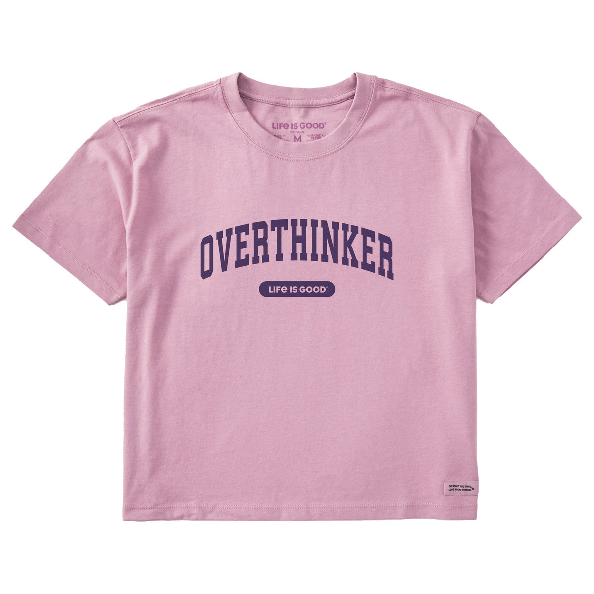 Women's Overthinker Arch Short Sleeve Crusher Boxy Tee product image 1
