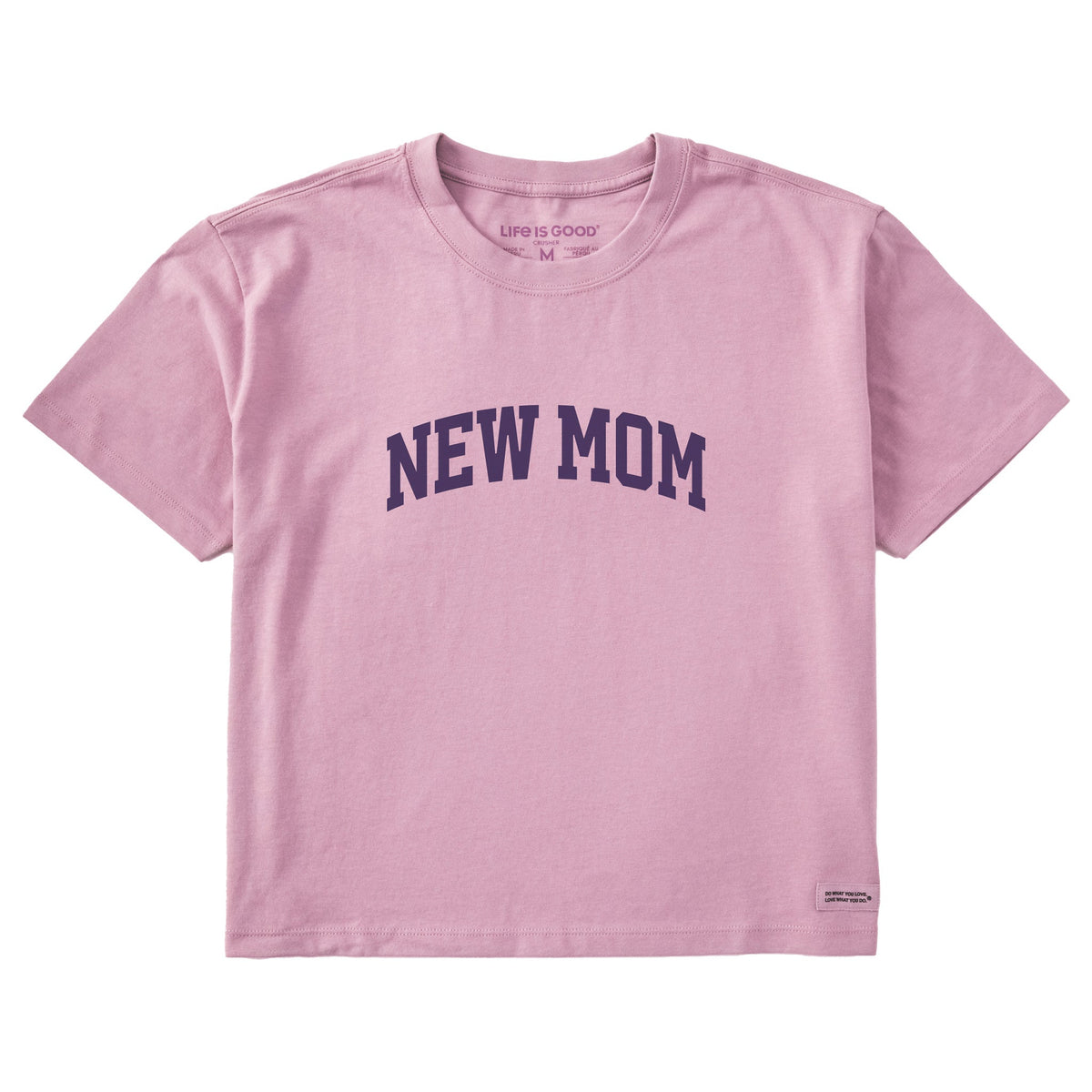 Women's New Mom Arch Short Sleeve Crusher Boxy Tee product image 1