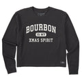Women's Bourbon Xmas Spirit Arch Long Sleeve Crusher Boxy product image 1