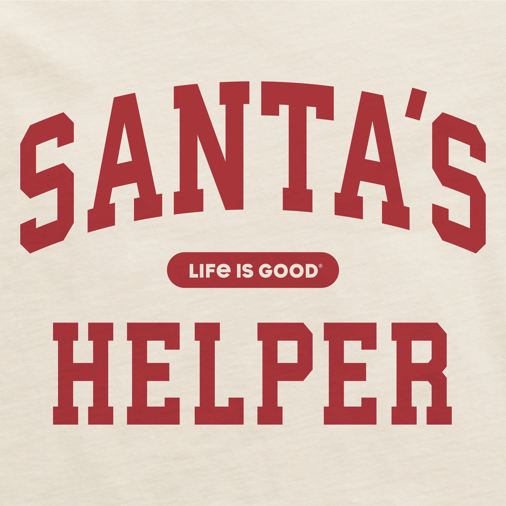 Women's Santa's Helper Arch Long Sleeve Crusher Boxy Tee product image 2