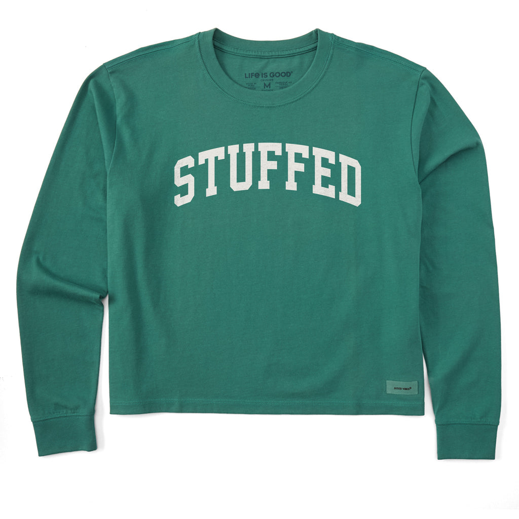 Women's Stuffed Arch Long Sleeve Crusher Boxy Tee product image 1