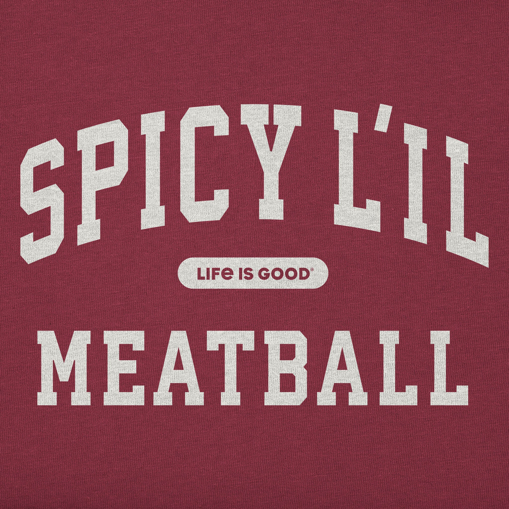 Women's Spicy L'il Meatball Arch Simply True Fleece Crew product image 2