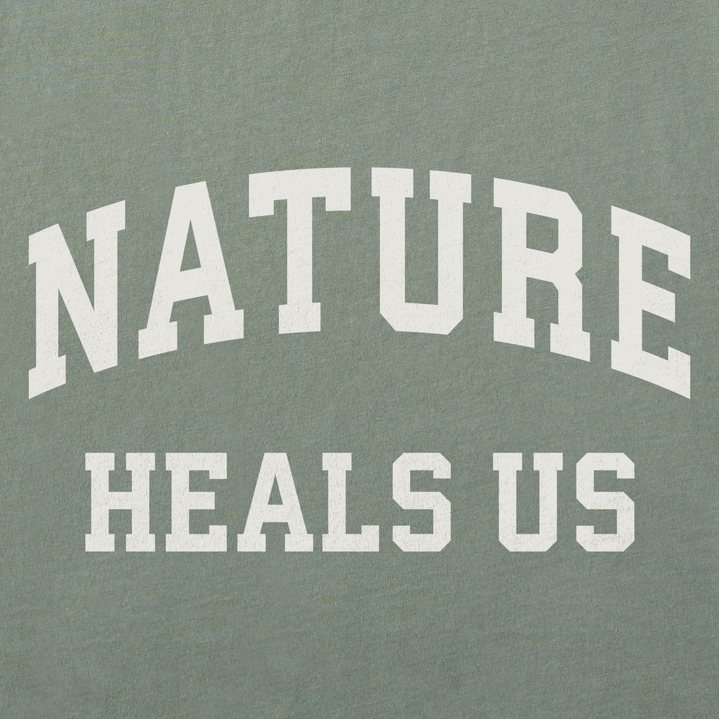 Women's Nature Heals Us Arch Short Sleeve Crusher Vee product image 2