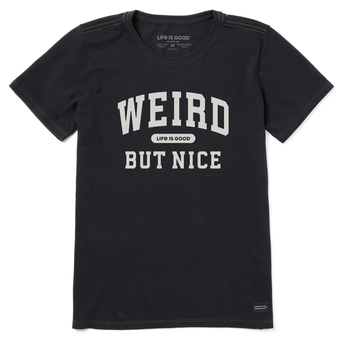 Women's Weird But Nice Arch Short Sleeve Crusher Tee product image 1