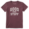 Women's Good Stuff Arch Short Sleeve Crusher Tee product image 1