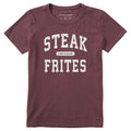 Women's Steak Frites Arch Short Sleeve Crusher Tee product image 1