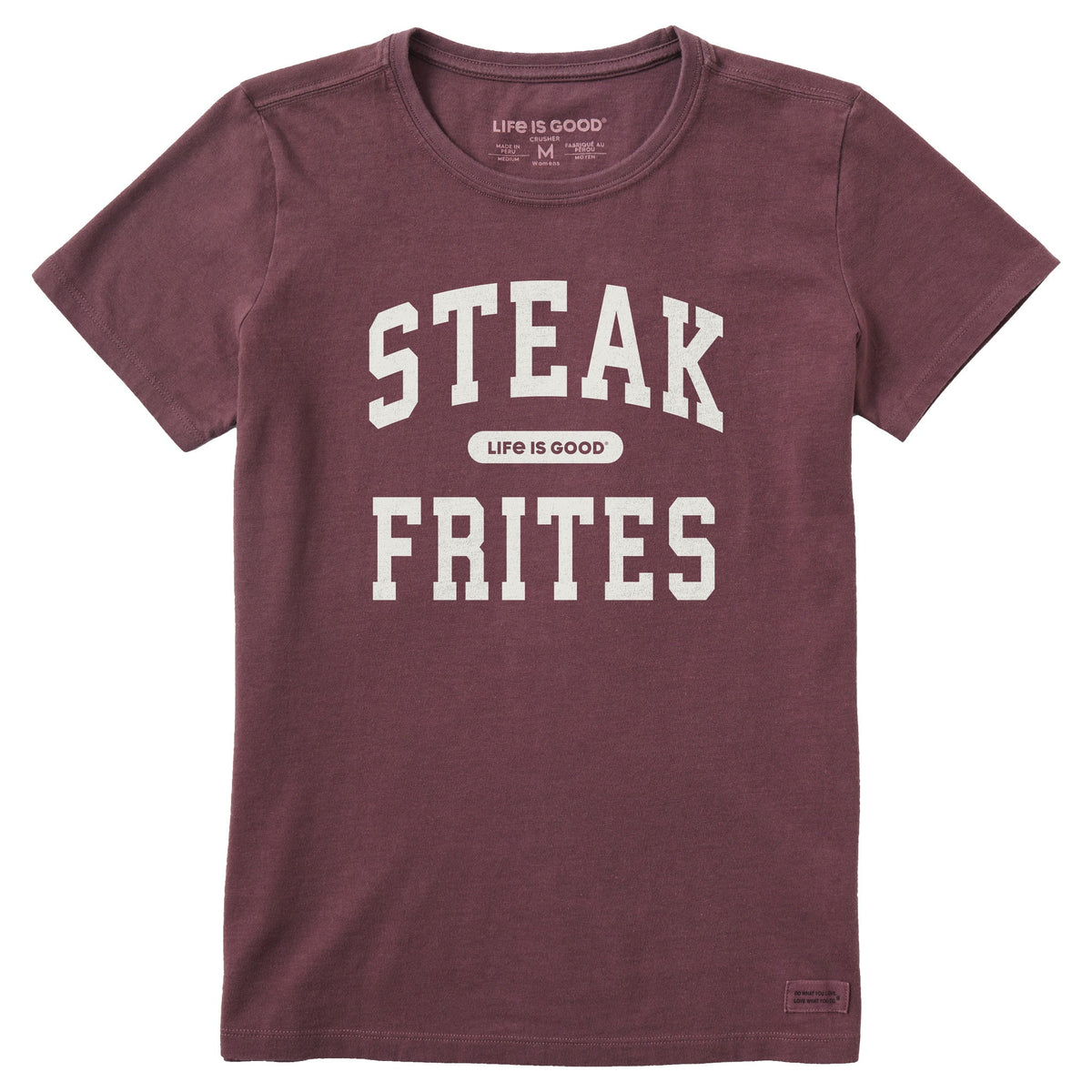 Women's Steak Frites Arch Short Sleeve Crusher Tee product image 1