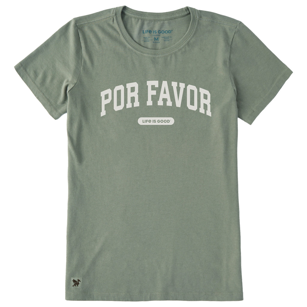 Women's Por Favor Arch Short Sleeve Crusher Tee product image 1