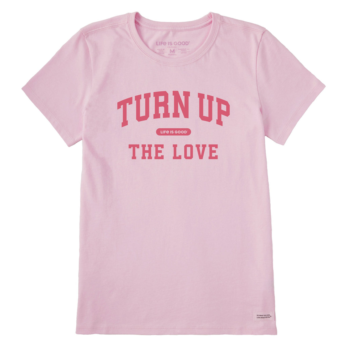 Women's Turn Up the Love Arch Short Sleeve Crusher Tee product image 1