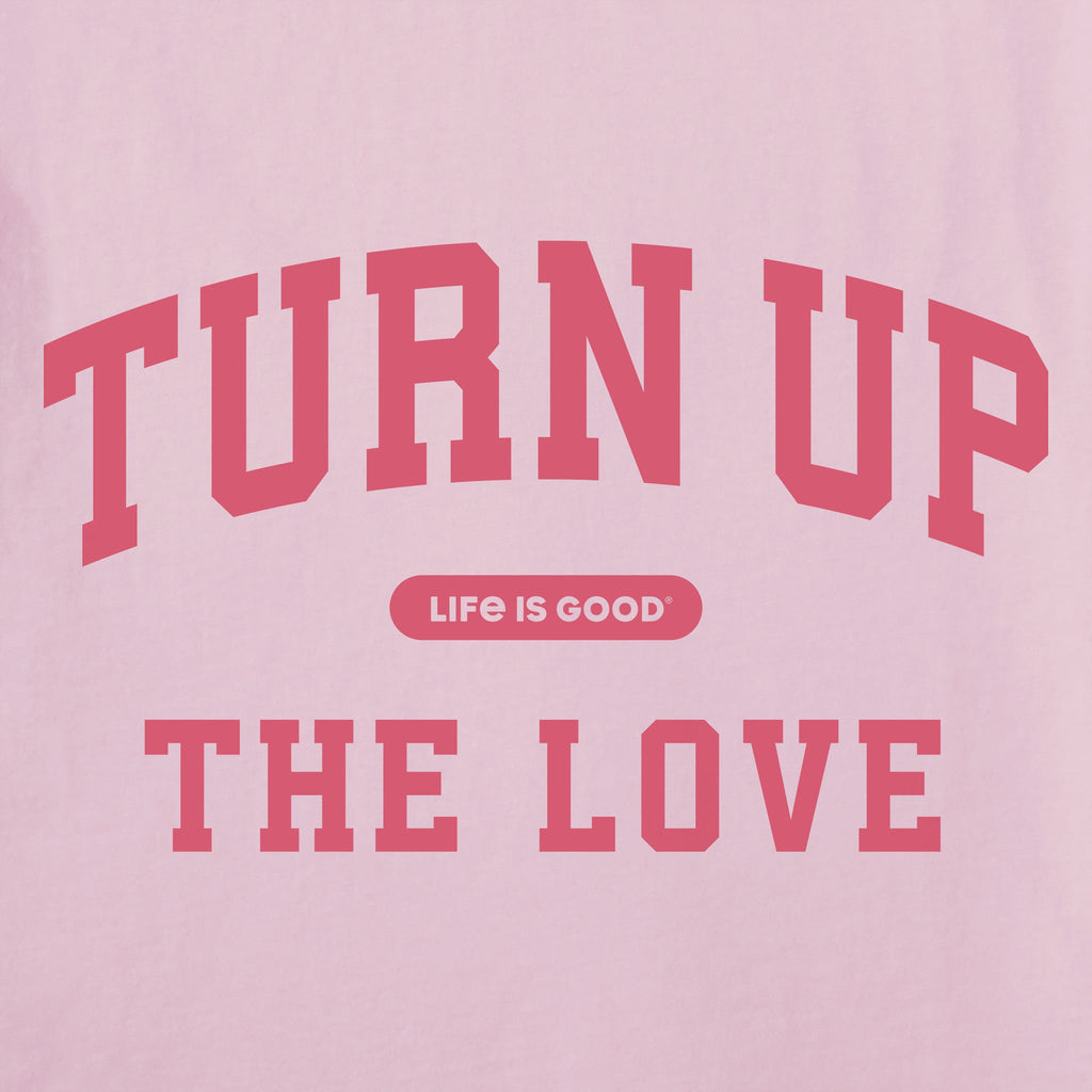 Women's Turn Up the Love Arch Short Sleeve Crusher Tee product image 2