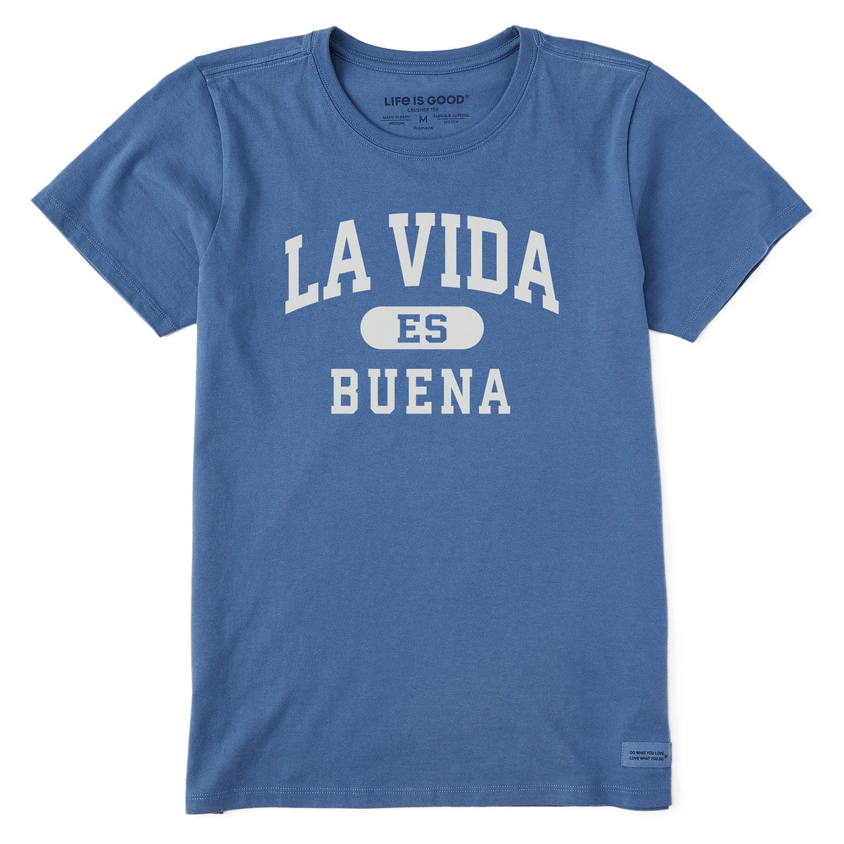 Women's La Vida Es Buena Arch Short Sleeve Crusher Tee product image 1