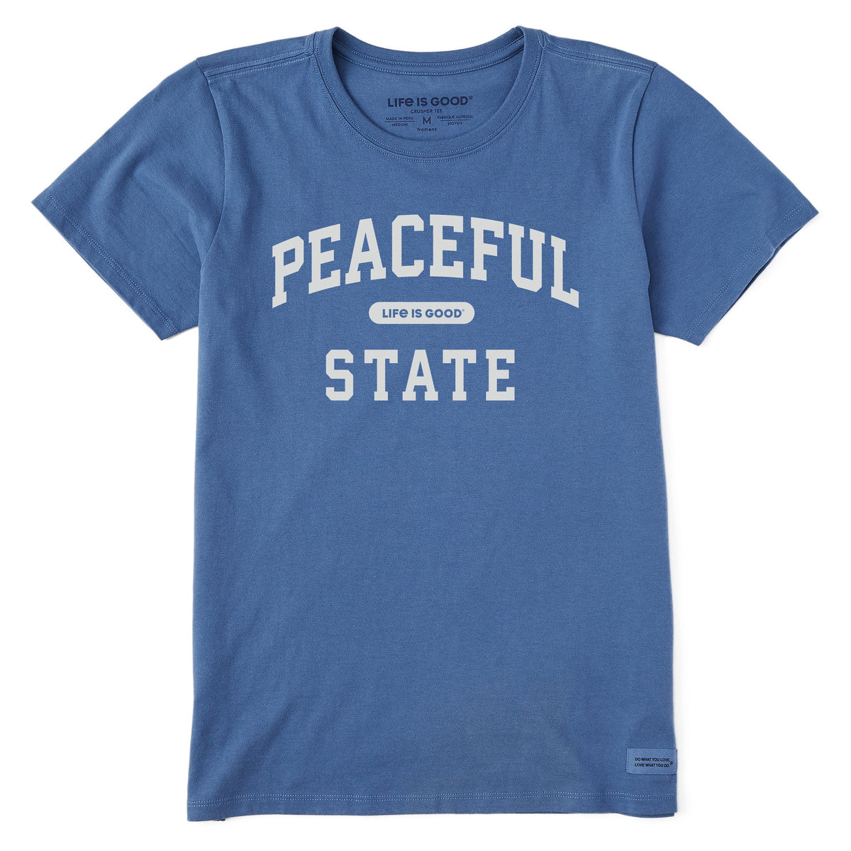 Women's Peaceful State Arch Short Sleeve Crusher Tee product image 1