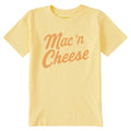 Kids Mac 'n Cheese Script Short Sleeve Crusher Tee product image 1