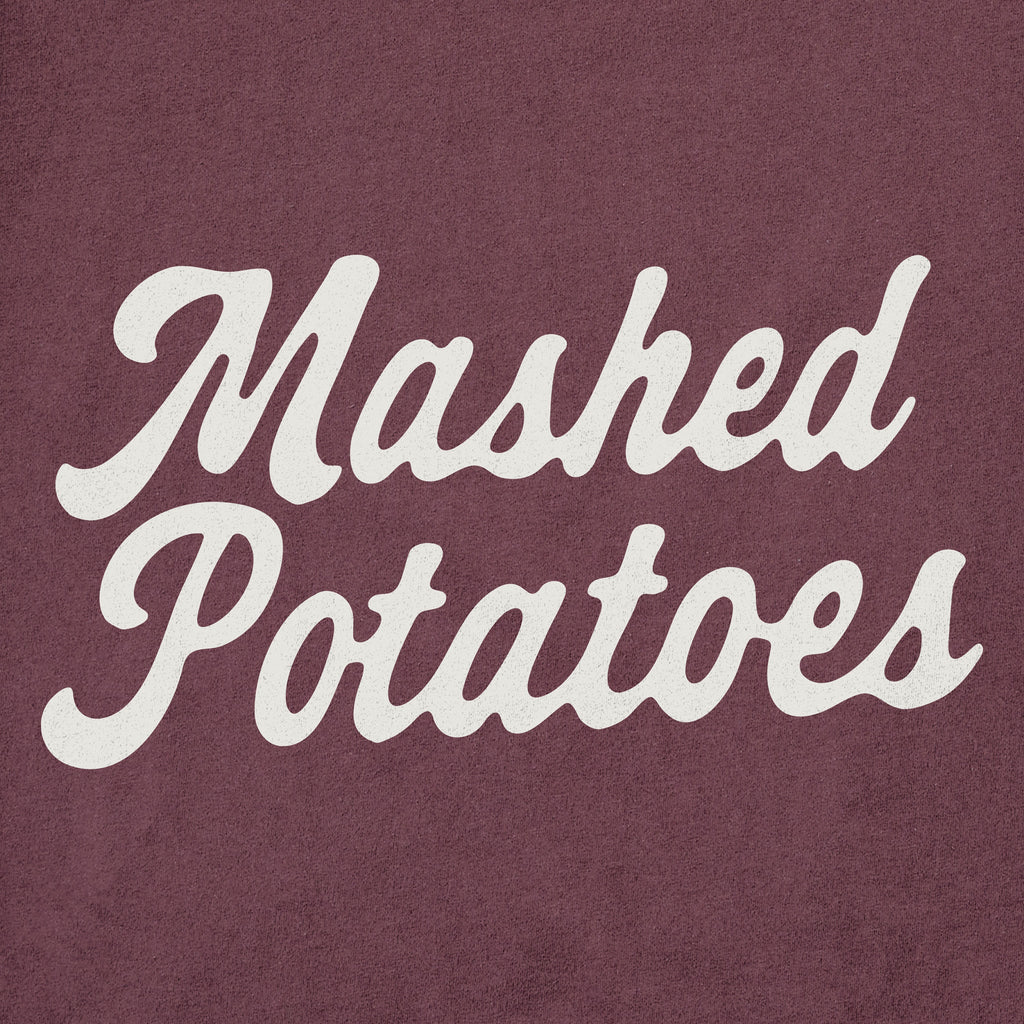 Men's Mashed Potatoes Script Long Sleeve Crusher Tee product image 2
