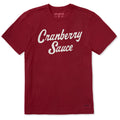 Men's Cranberry Sauce Script Short Sleeve Crusher Tee product image 1