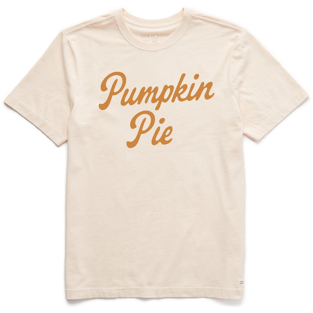 Men's Pumpkin Pie Script Short Sleeve Crusher Tee product image 1