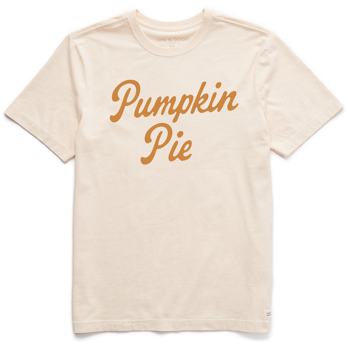 Men's Pumpkin Pie Script Short Sleeve Crusher Tee product image 1