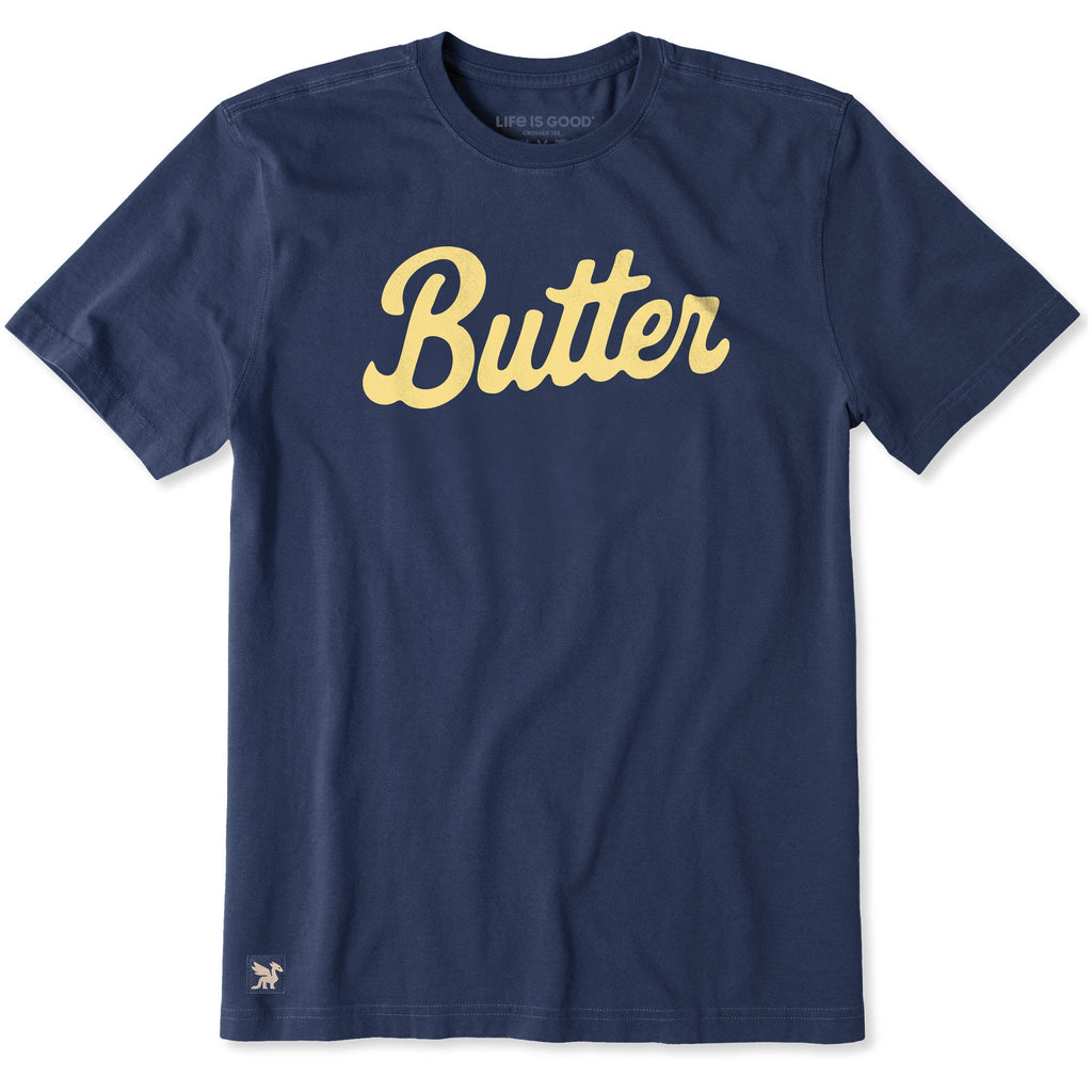 Men's Butter Script Short Sleeve Crusher Tee product image 1
