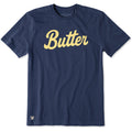 Men's Butter Script Short Sleeve Crusher Tee product image 1