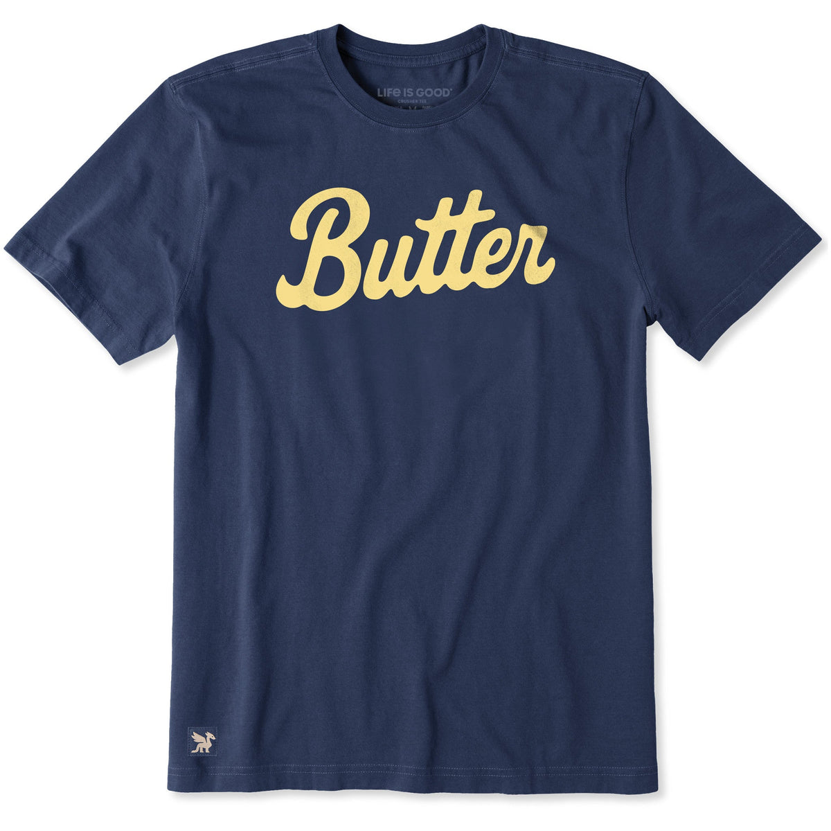 Men's Butter Script Short Sleeve Crusher Tee product image 1