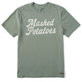 Men's Mashed Potatoes Script Short Sleeve Crusher Tee product image 1