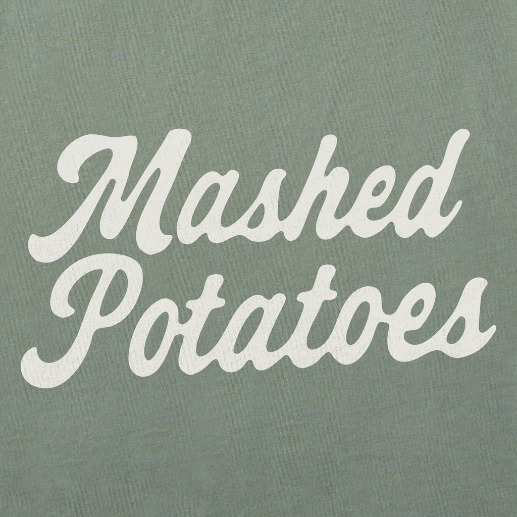 Men's Mashed Potatoes Script Short Sleeve Crusher Tee product image 2