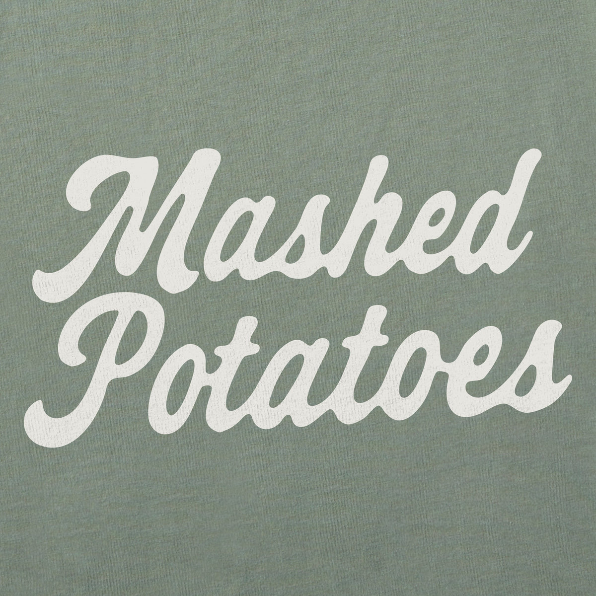 Men's Mashed Potatoes Script Short Sleeve Crusher Tee product image 2