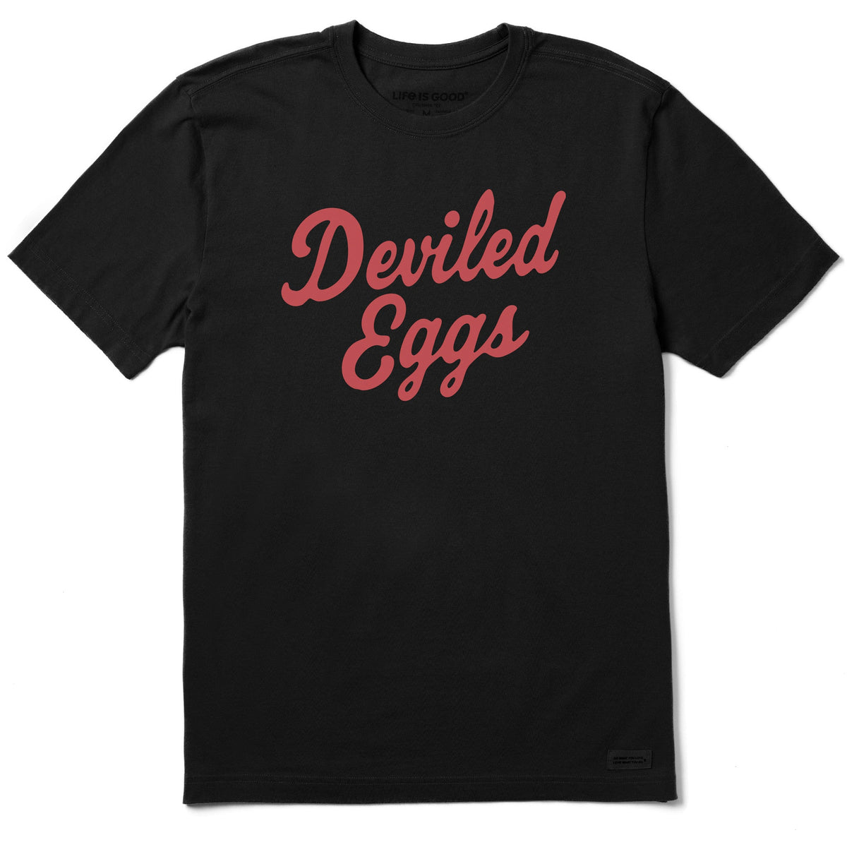Men's Deviled Eggs Script Short Sleeve Crusher Tee product image 1