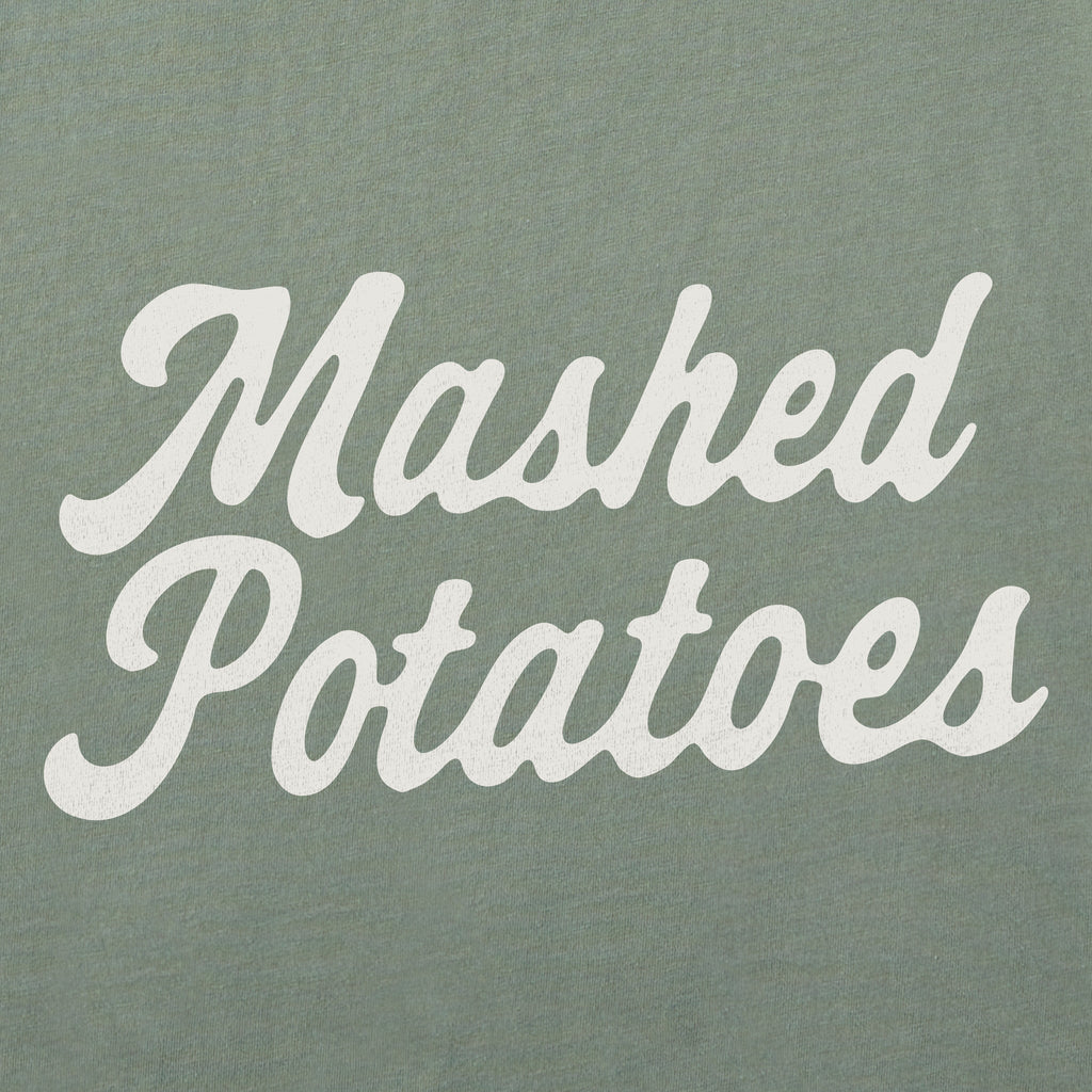 Women's Mashed Potatoes Script Short Sleeve Crusher Boxy Tee product image 2