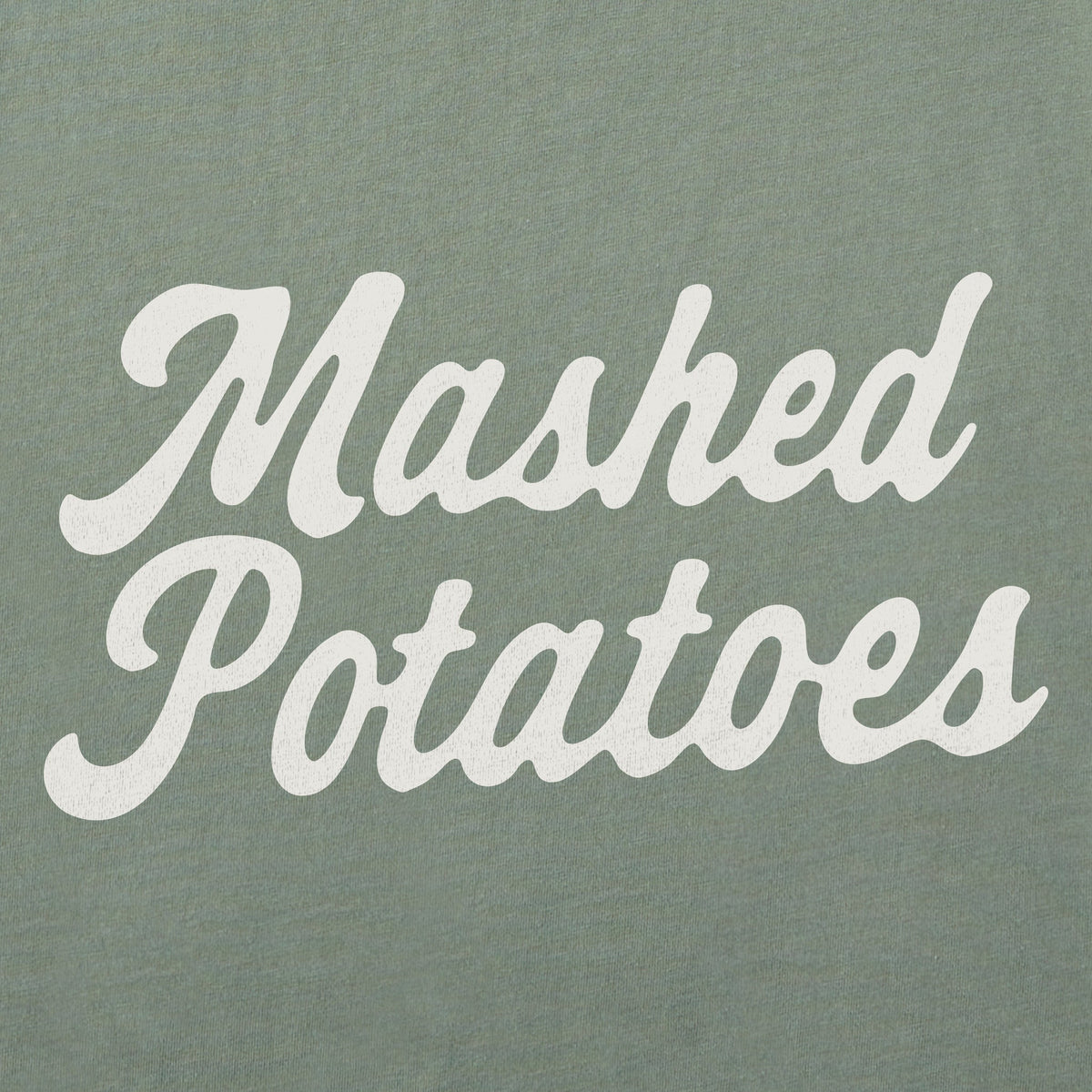 Women's Mashed Potatoes Script Short Sleeve Crusher Boxy Tee product image 2