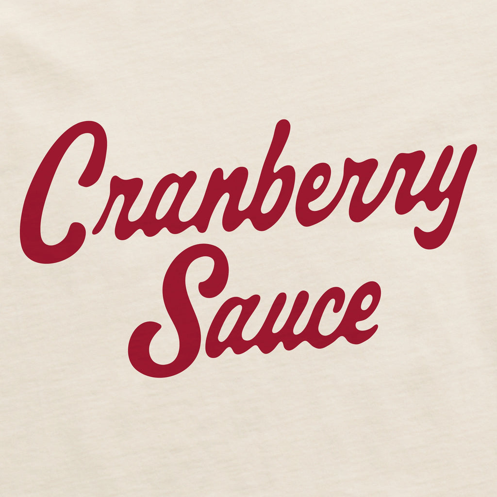 Women's Cranberry Sauce Script Short Sleeve Crusher Boxy Tee product image 2