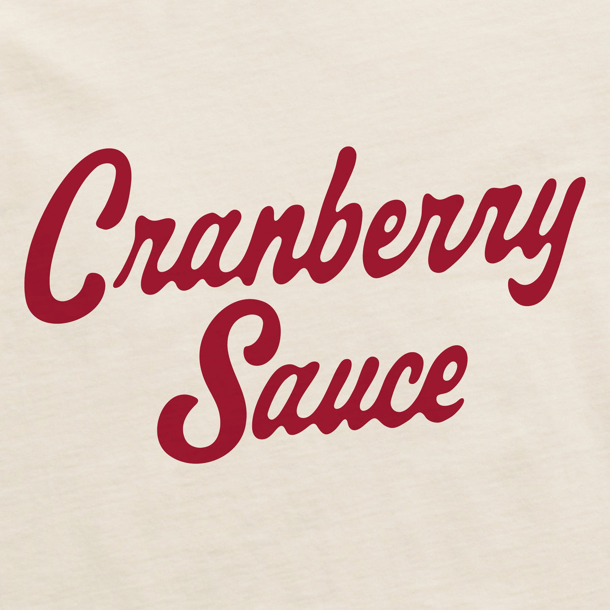 Women's Cranberry Sauce Script Short Sleeve Crusher Boxy Tee product image 2