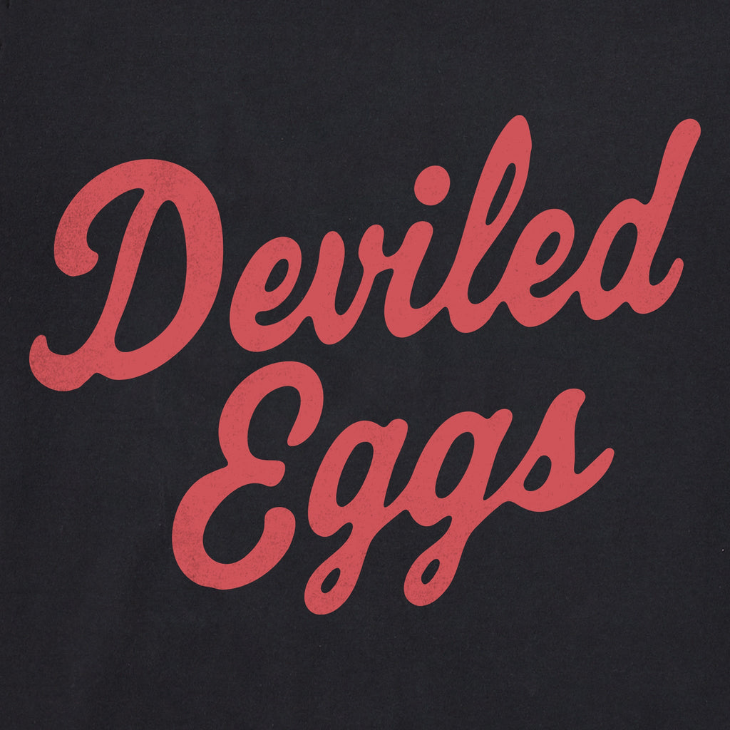 Women's Deviled Eggs Script Long Sleeve Crusher Boxy Tee product image 2