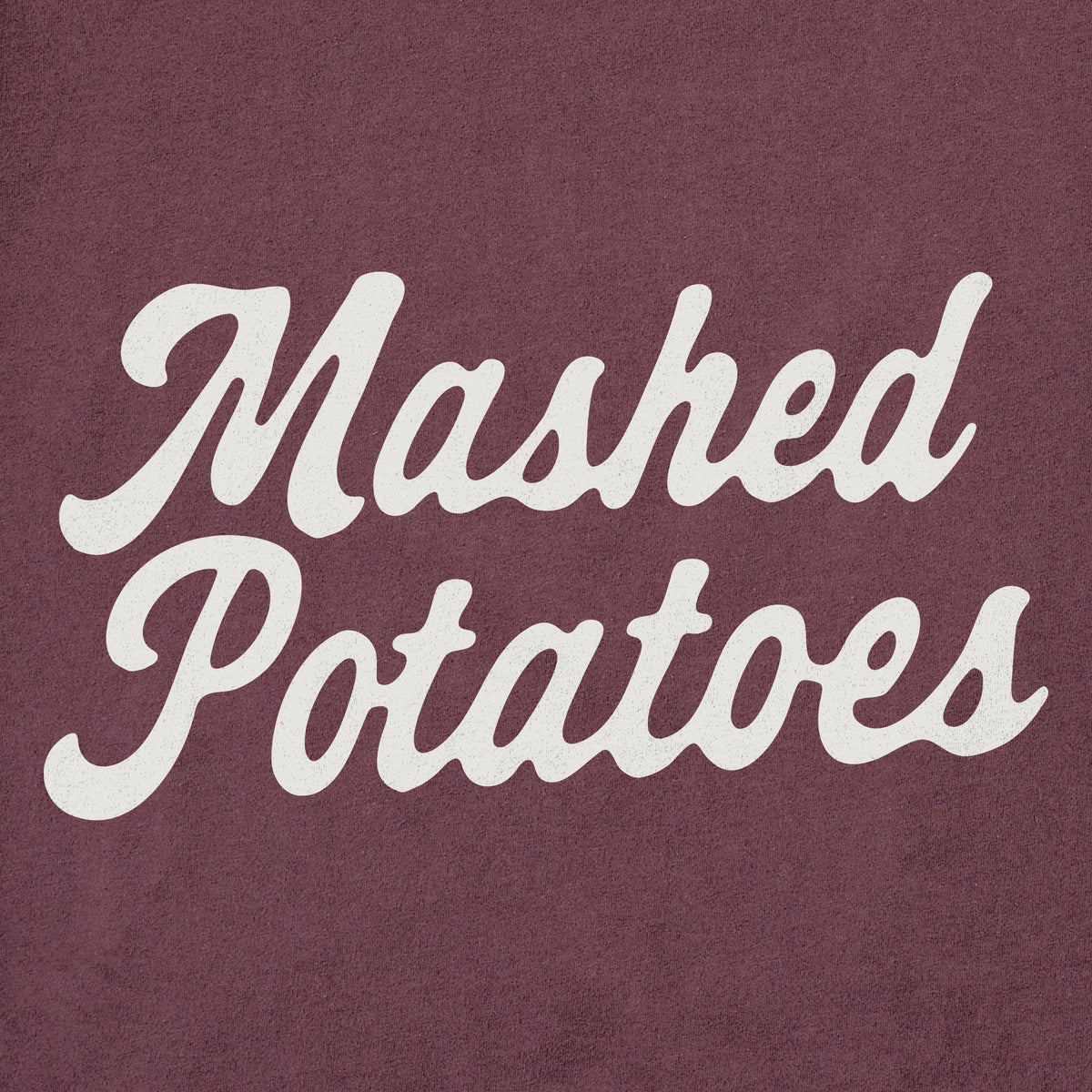 Women's Mashed Potatoes Script Long Sleeve Crusher Tee product image 2
